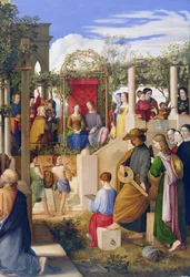 De Bruiloft te Kana (detail)